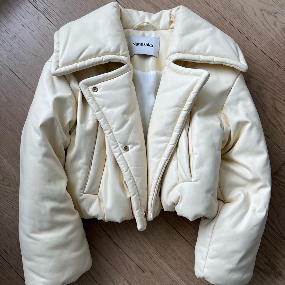 Nanushka Off-White Jamie Jacket